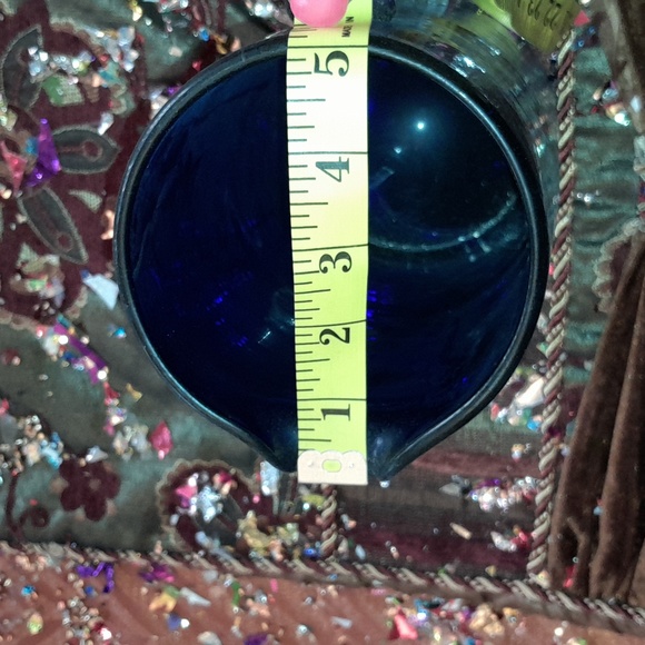 🌺NAVY PITCHER w/LIGHT BLUE Handle - Picture 5 of 6